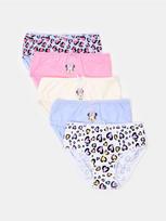 Sinsay - 5 medvilninių kelnaičių pakuotė Minnie Mouse - multicolor
