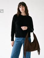 Sinsay - Oversize megztinis - juoda