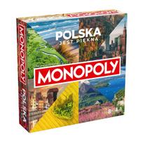Stalo žaidimas Monopoly Polska jest piękna kvadratinis leidimas Hasbro