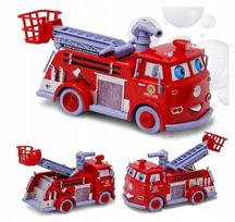 Land Toys Gaisrinės mašina muilo burbulams + Skystis važiuoja Žaidimas