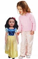 Didelė 70 cm princesės lėlė su ilgais plaukais Smily Play
