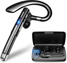 Belaidės ausinės, belaidės sportinės ausinės su ausų spaustukais, hifi garso kokybe ir 36 valandų atkūrimo laiku, atviros ausies bluetooth ausinės su ip7 atsparumu vandeniui ir led ekranu įkrovimo dėkle