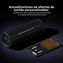 Xiaomi Bluetooth garsiakalbis, nešiojamas ir atsparus vandeniui, galingas belaidis garsiakalbis su pritaikomais efektais, kompaktiškas garsiakalbis su 17 valandų veikimo trukme, juodas