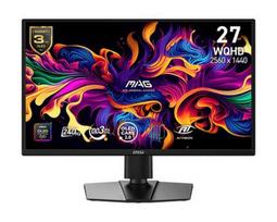 Monitor|MSI|26.5 "|2560 x 1440 pixels|Wide Quad HD|Native aspect ratio 16:9|QD-OLED|Flat|MAG272QPQD-OLEDX24