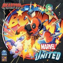 Cmon, Marvel United Deadpool, papildymas, šeimos žaidimas, stalo žaidimas, 1-4 žaidėjai, nuo 10+ metų, 40 minučių, vokiečių kalba