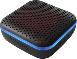 Philips Audio Bluetooth kolonėlė S2505b/00 su Led apšvietimu (integruotas mikrofonas, tvirta ir Ipx7 atspari vandeniui, 10 valandų grojimo laikas, 20 m veikimo nuotolis) juoda