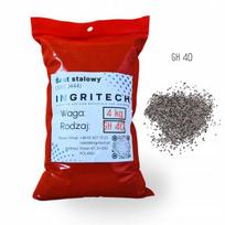 Skaldytas plieninis šratas Gh 40 Ingritech abrazyvas 0.3-0.43mm, min-60 Hrc 2.8kg