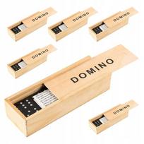 Medinis domino X 28 klasikinis stalo žaidimas šeimos vakarėliams 6 dėžutės