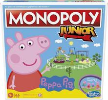 Hasbro Monopoly Junior: Peppa Pig Edition, stalo žaidimas 2-4 žaidėjams, vaikams nuo 5 metų