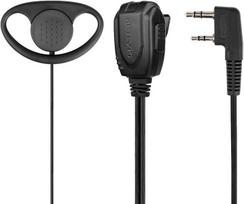 Retevis radijo ausinės 2 kontaktų d formos ausinės, suderinamos su rt24 rt28 rt15 rt617 baofeng bf-88e bf-888s radioddity ga-2s tyhbelle kennwood (2 vnt.)
