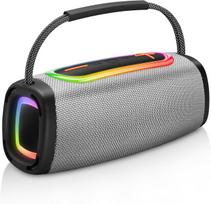 Matast nešiojama bluetooth kolonėlė su spalvingais led