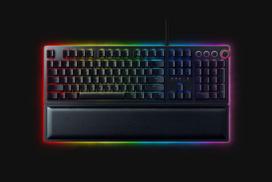Razer rz03-01870500-r3 °f1 žaidimų klaviatūra su touch opto-mechaniniu jungikliu