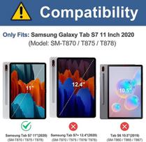Iveoppe dėklas su apšviesta qwerty klaviatūra, skirtas samsung galaxy tab s8/s7 11 colių, magnetinis, nuimamas, mėlynas