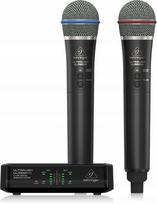 Ulm302mic Belaidė sistema su 2 mikrofonais Ultralink 2.4ghz Behringer