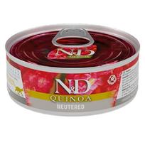 Farmina N&D Cat Quinoa Adult Neutered Pork 80 g | F022QU0131 | 8606014106992