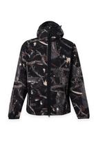 Carhartt WIP Flisinis džemperis 'Blevin Liner' ruda / tamsiai pilka / juoda / balta