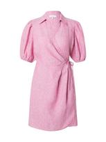 TOMMY HILFIGER Palaidinės tipo suknelė 'Pure Relaxed Mini Wrap' kremo / šviesiai rožinė