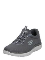 SKECHERS Batai be raištelių 'Summits' pilka / šviesiai pilka