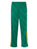 ADIDAS ORIGINALS Kelnės 'FIREBIRD' geltona / žalia / tamsiai žalia