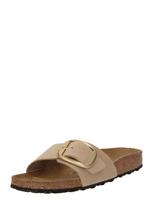 BIRKENSTOCK Šlepetės 'Madrid' smėlio spalva