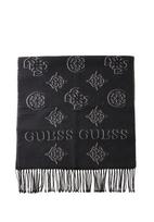 GUESS Šalikas 'CARMELLA' juoda / balta