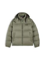 Tommy Jeans Žieminė striukė 'ALASKA' rusvai žalia