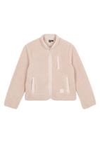 Volcom Flisinis džemperis 'WUZER FUZZAR' smėlio