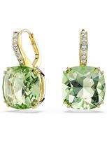 Swarovski Auskarai 'MILLENIA' auksas / žalia / skaidri spalva