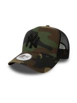 NEW ERA Kepurė 'NEYYAN' ruda / žalia / rusvai žalia / juoda