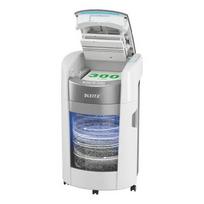 LEITZ  80410000 IQ Optimax AutoFeed 300 paper shredder, P5, 300 sheets, 25-litre waste bin | 80410000 | 4002432143306