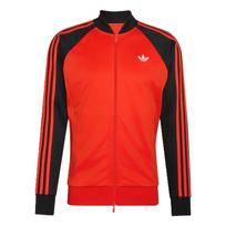 ADIDAS ORIGINALS Džemperis 'SUPERSTAR' raudona / juoda