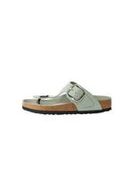 BIRKENSTOCK Šlepetės per pirštą 'Gizeh' pastelinė žalia