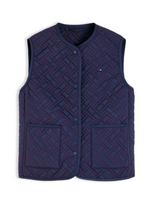 TOMMY HILFIGER Liemenė tamsiai mėlyna