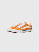 VANS Sportbačiai be auliuko 'Knu Skool' oranžinė / balta