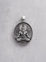 REYTEL Pakabukas 'BUDDHA 7 CHAKRAS MEDITATION' sidabrinė