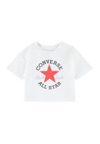CONVERSE Marškinėliai tamsiai mėlyna / šviesiai mėlyna / raudona / balta