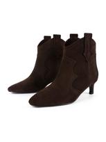 L37 HANDMADE SHOES Kulkšnis dengiantys batai 'TEXAS WIND' ruda