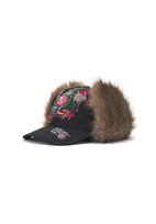 Ed Hardy Kepurė ruda / žalia / raudona / juoda