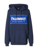 Hummel Sportinio tipo megztinis 'LGC Julian' mėlyna / tamsiai mėlyna jūros spalva / oranžinė / balta