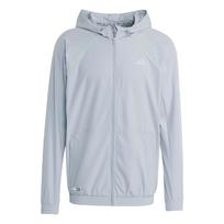 ADIDAS PERFORMANCE Džemperis treniruotėms 'Tech Apparel' sidabro pilka / šviesiai žalia