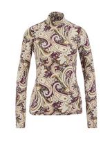 WE Fashion Marškinėliai karamelės / alyvuogių spalva / baklažano spalva / pastelinė rožinė