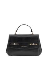 GUESS Rankinė su ilgu dirželiu 'Guess Sac Bandoulière Melinda Triple Comp Black' juoda