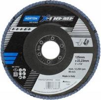 Šlifavimo diskas Norton X-Treme R860 125 P80 FLD FDTF, 125 mm x 22.23 mm