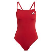 ADIDAS PERFORMANCE Sportinis maudymosi kostiumėlis 'Ess' raudona / balta