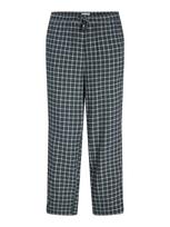 JACK & JONES Pižaminės kelnės 'JACRIMON' nakties mėlyna / nendrių spalva / balta