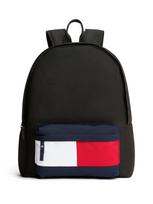 TOMMY HILFIGER Kuprinė 'Essential' tamsiai mėlyna / raudona / juoda / balta