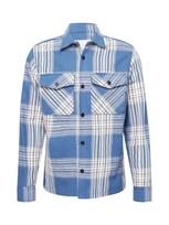 JACK & JONES Demisezoninė striukė 'JPRCCRoy' smėlio / sodri mėlyna („karališka“) / natūrali balta