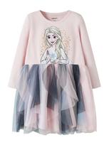 NAME IT Suknelė 'NMFSori Frozen' tamsiai mėlyna / dangaus žydra / šviesiai geltona / pastelinė rožinė