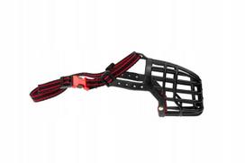 Plastikinis antsnukis šuo Karlie, juodas, D: 23 cm, Š: 27–45 cm