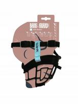 Šuns antsnukis M-PETS BARK GUARD, juodas/mėlynas, XXL